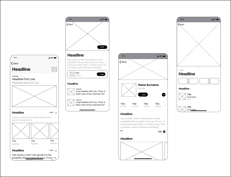 Mobile Wireframing